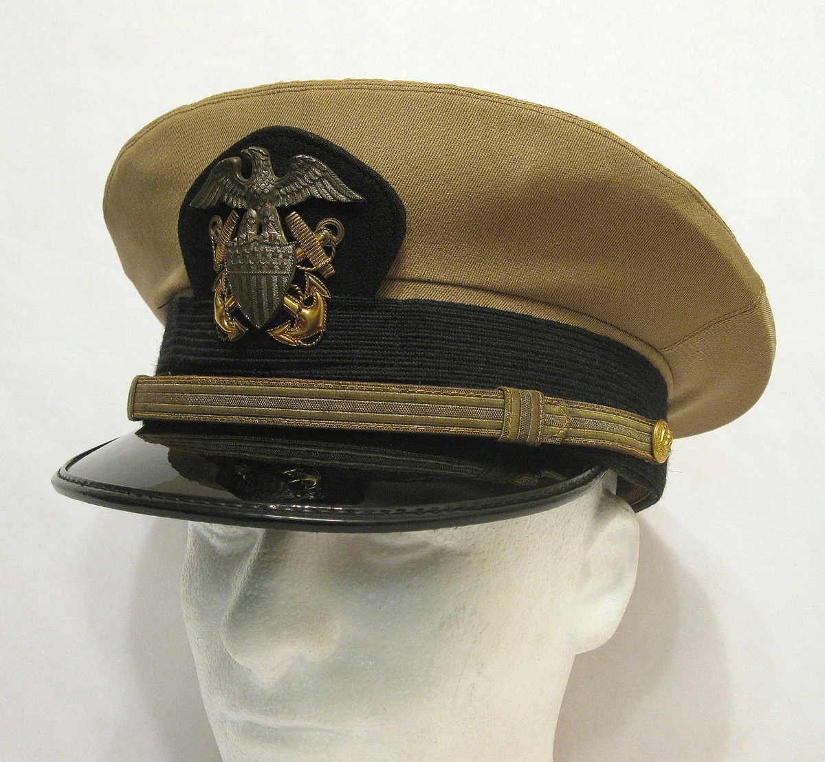 Ww2 Navy Hat In Ww Ii Us Collectible Hats & Helmets for sale | eBay