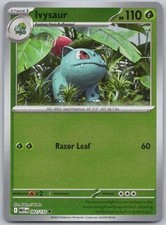 Ivysaur 002/132 Common Mega Evolution Pokemon Reverse Holo Near Mint