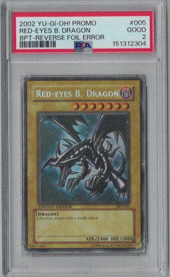 Yu-Gi-Oh! Red-Eyes B. Dragon Limited Edition Reverse Secret Rare
