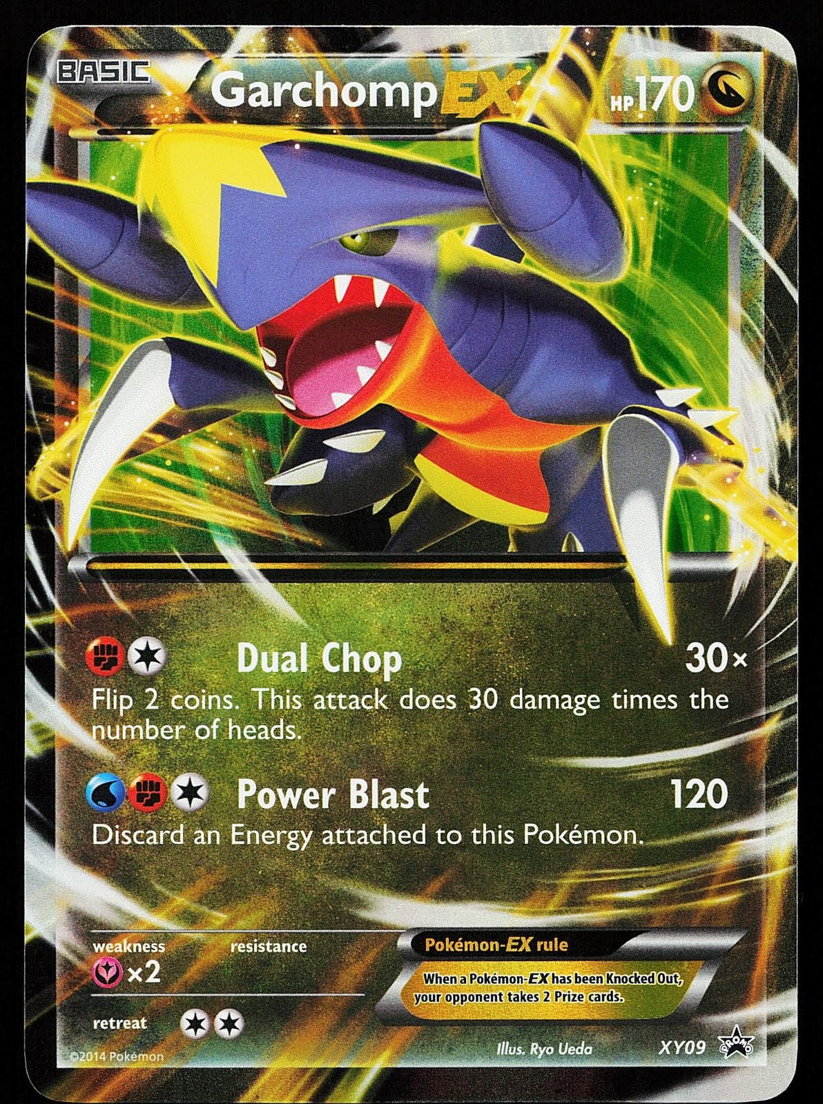 Garchomp EX XY09 Holo XY Promo Pokemon Card