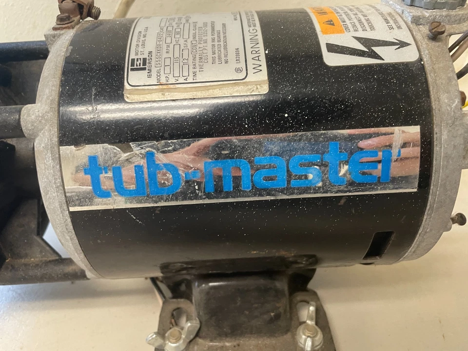 Tub-Master Whirlpool Bath Pump Spa & Hot Tub Replacement Part Motor Assembly - Image 2 of 4