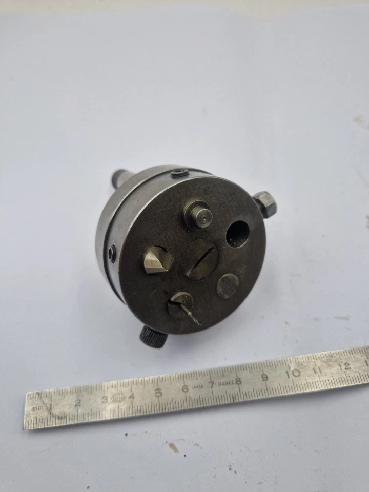 SCHAUBLIN  70 tourelle revolver montée tasseau W 12 mm 5 porte outils 70-68.400 - Photo 2/4