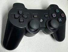 Sony Playstation 3 PS3 DualShock Controller Black - Untested