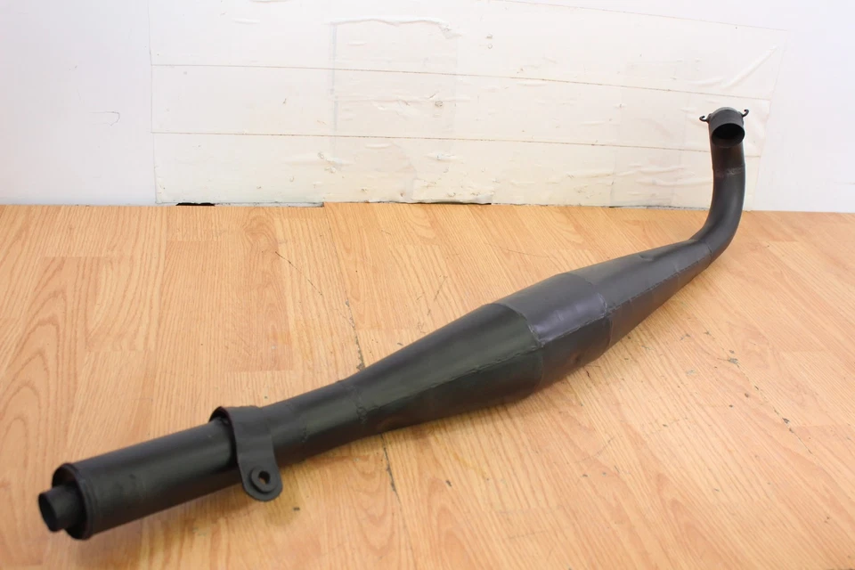 Yamaha LT2 MX 100 1972 tubo de escape/cabezal Foto 2 de 4