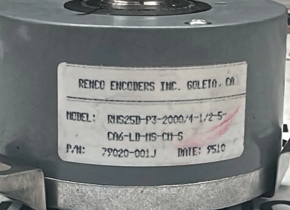 RENCO RHS25D-P3-2000/4-1/2-5-CA6-LD-MS-CH-S ENCODER — 第 2/2 张图片