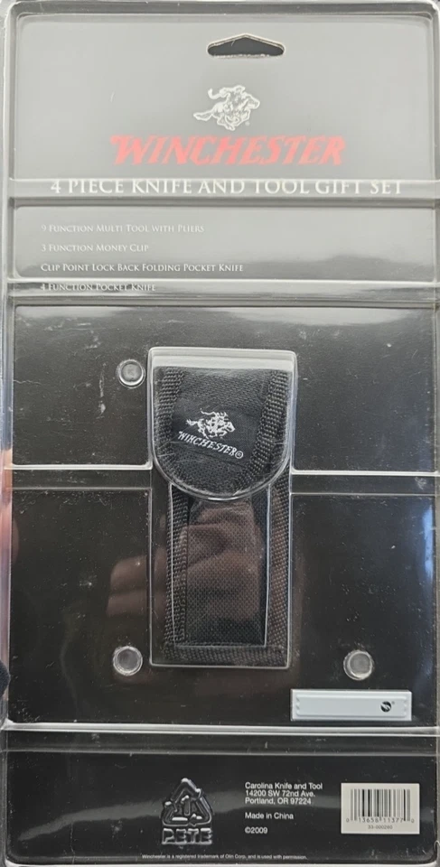 Winchester Cuchillos Pieza Multi-Pack Set Multi-Herramienta y Clip para Dinero Nuevo Foto 4 de 4