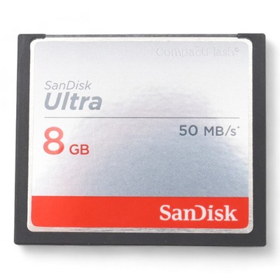 8GB Ultra CompactFlash CF Card 50MB/S San Disk Sandisk