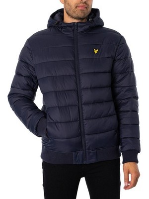 Lyle & Scott Herren Wattierte Jacke, Blau