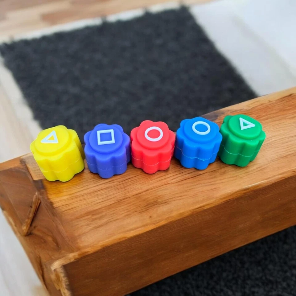 Squid Game Gonggi Gong-gi Jacks Korean Game Netflix Inspired Traditional Game 5x - Image 2 of 4