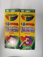 20 Piece Crayola Erasable Colored Pencils.