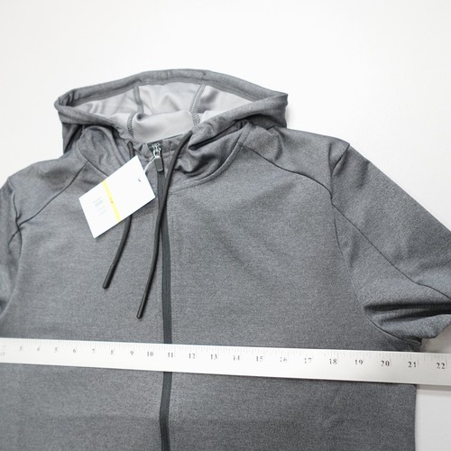 Original Penguin Hoodie Dark Caviar Full Zip Moisture Wicking Stretch Men Size S - Picture 6 of 9