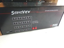 Rose Electronics SVX-8U 4-Port Keyboard Controlled Switch 17VAC