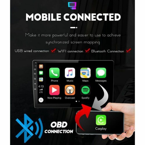 9"Car Player Stereo Radio Navi Carplay 2+32GB Android for PEUGEOT 308 10-13 - Foto 5 di 12