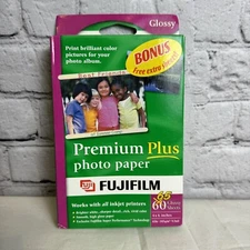 Fujifilm Gallery Select Photo Paper 65 Glossy 4 X 6 Sheets NEW & Sealed