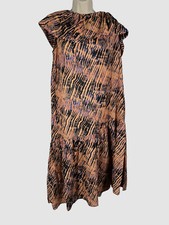 $450 Ulla Johnson Women's Orange Daniela Maxi Dress Coverup Petite Size P