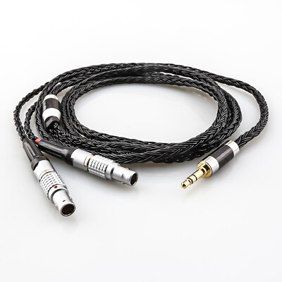 16 cores Headphone Upgrade Cable For Focal Utopia Fidelity Circumaural Earphone