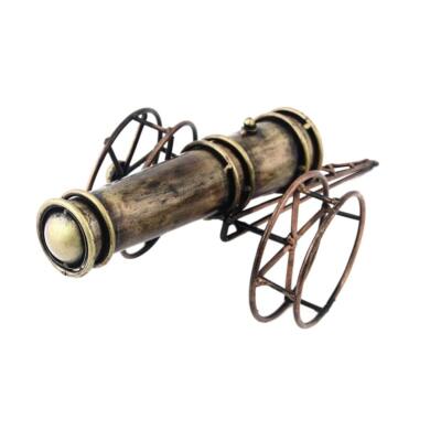 Cannon Eisen Prunkstück Figur 40.6x20.3x15.2cm Bunt