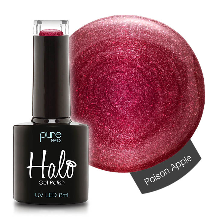 Pure Nails Halo UV LED Gel Polish (Poison Apple) 8ml - FAST DISPATCH & DELIVERY
