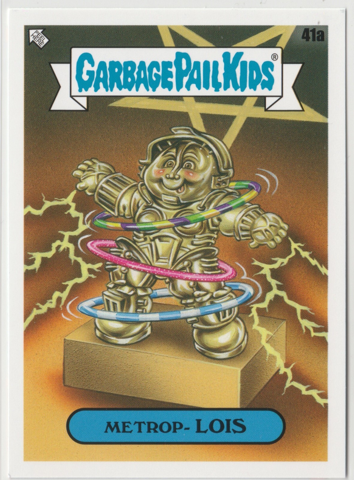 Metrop-Lois #41a Garbage Pail Kids GPK 2023 Intergoolactic Mayhem Card