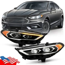 For Ford Fusion 2017-2019 2020 Full LED Projector Headlight Headlamp Left Right