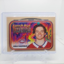 2022-23 UD Series 2 Lunch Box Legends #LB-1 Cole Caufield - Montreal Canadiens