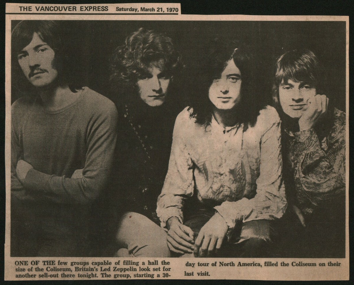 洋楽 Led Zeppelin / Pb - Vancouver 1970 Led Zeppelin – Vancouver, Legendary Concert Vancouver, Live