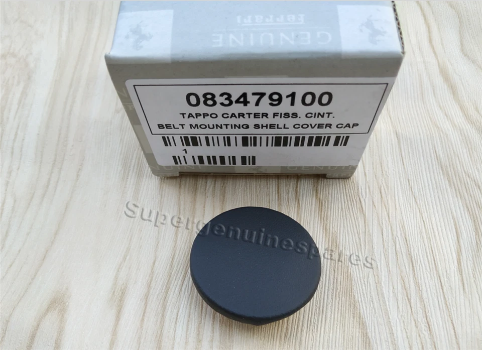 Cubierta de ajuste de asiento original Ferrari 458 488 83479100 totalmente nueva Foto 3 de 4