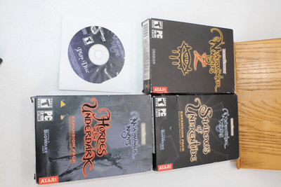 Neverwinter Nights Lot 1, 2, Shadows of Undertide, Hordes of Underdark
