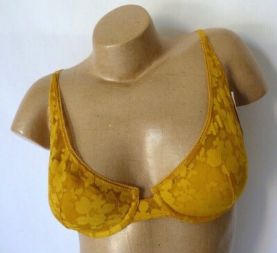 PRINCESS TAM TAM Lumiere BH Halb Push-up Goldgelb Neu 