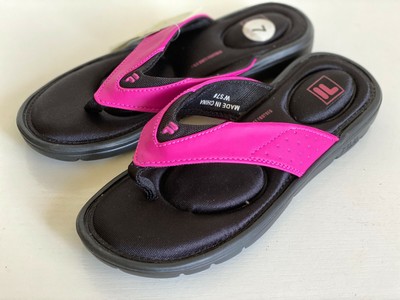 fila memory foam sandals