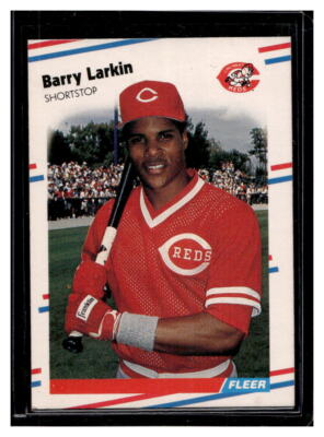 1988 Fleer #239 Barry Larkin | eBay