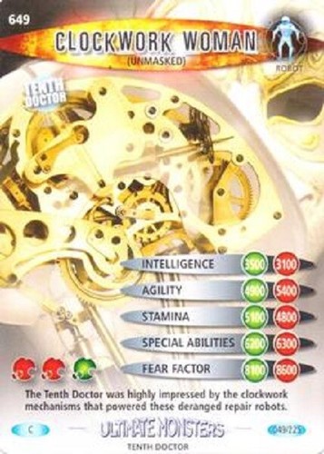 ULTIMATE MONSTERS DOCTOR WHO BATTLES IN TIME CARDS 601 TO 690 CHOOSE - Picture 57 of 95