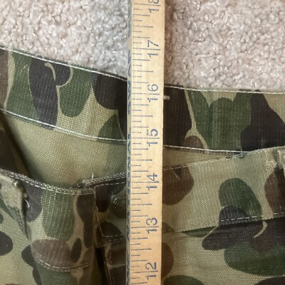 Vintage Carhartt Duck Camo Canvas Hunting Pants USA Size 40 x 29.5