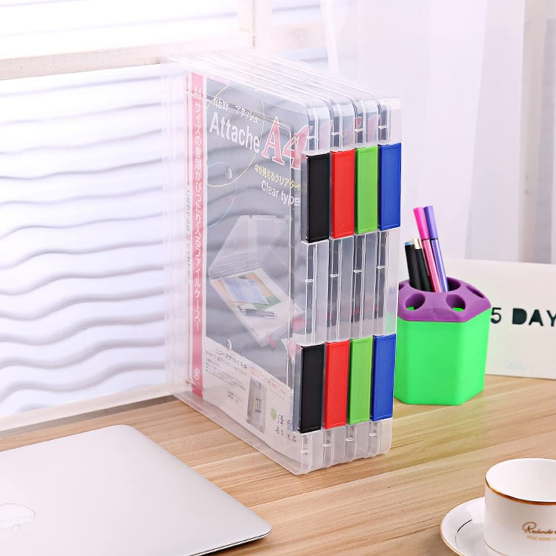 Marte Vanci A4 Paper Holder Clear Plastic Storage Box Waterproof