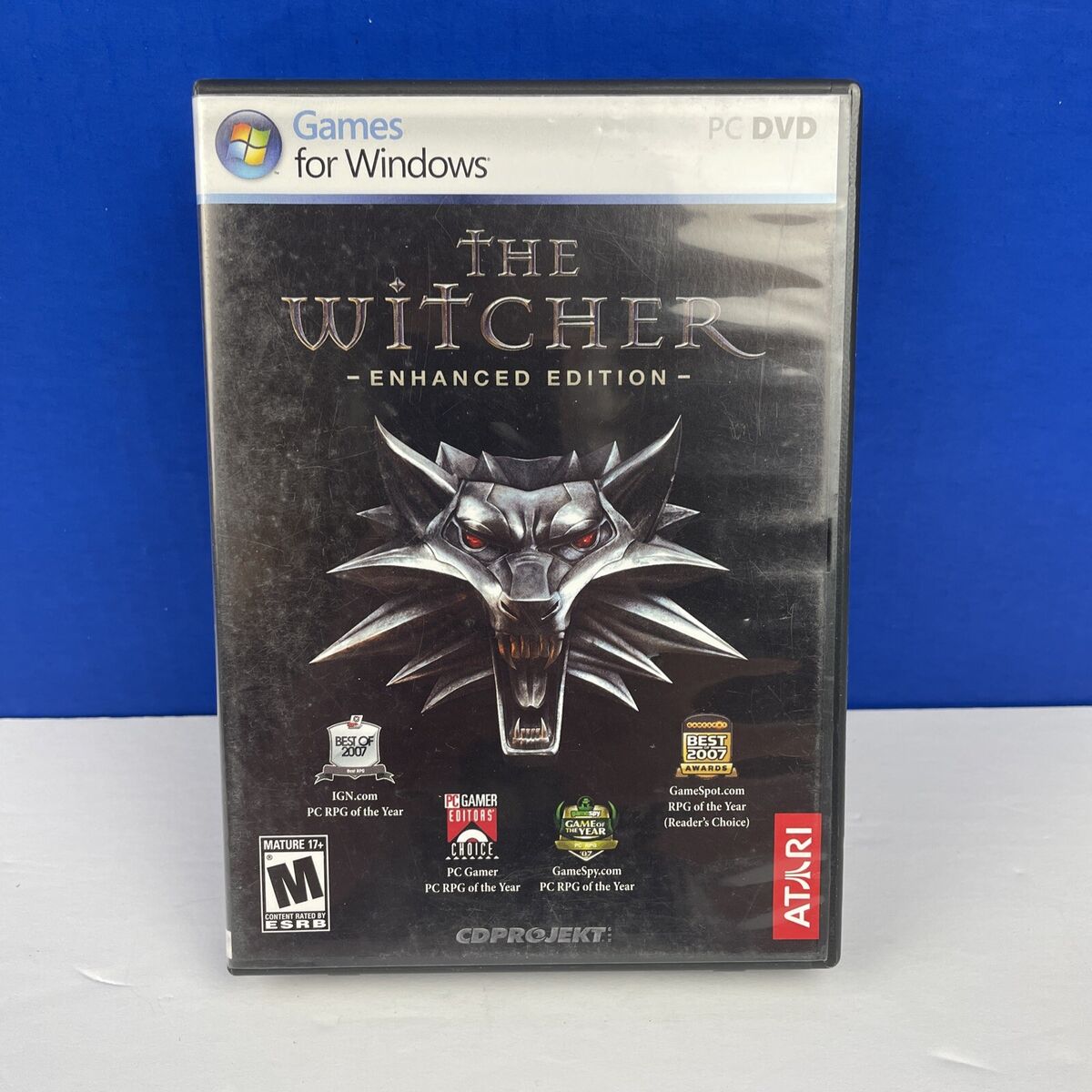 Atari The Witcher Enhanced Edition PC DVD Computer Game 742725276550