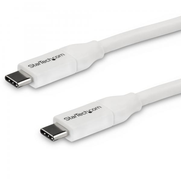 Startech - Cables CAVO USB-C A USB-C 5A PD - BIANCO - 4M - CONFORME USB-IF