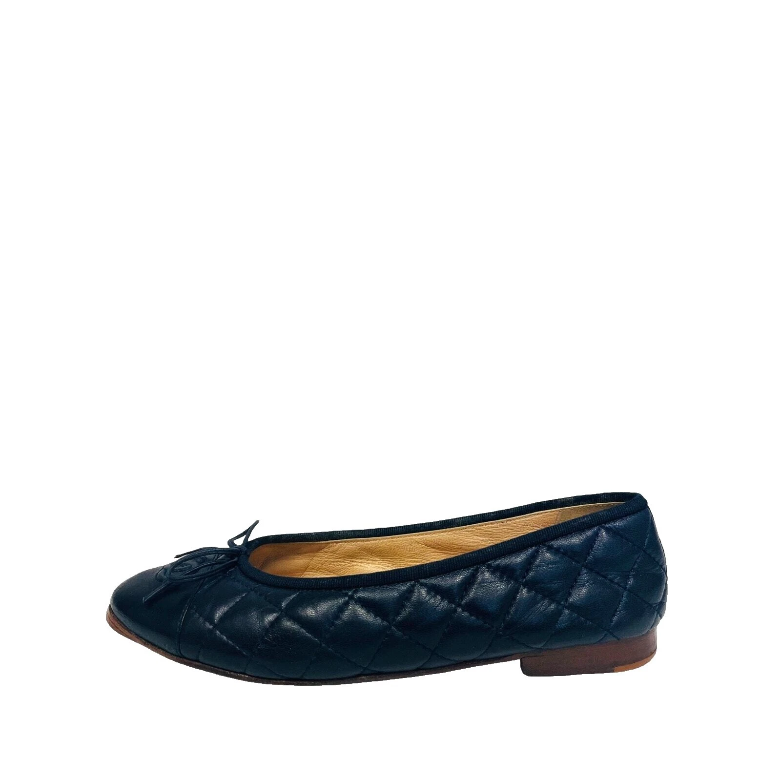 CHANEL Women's Leather Upper Ballet