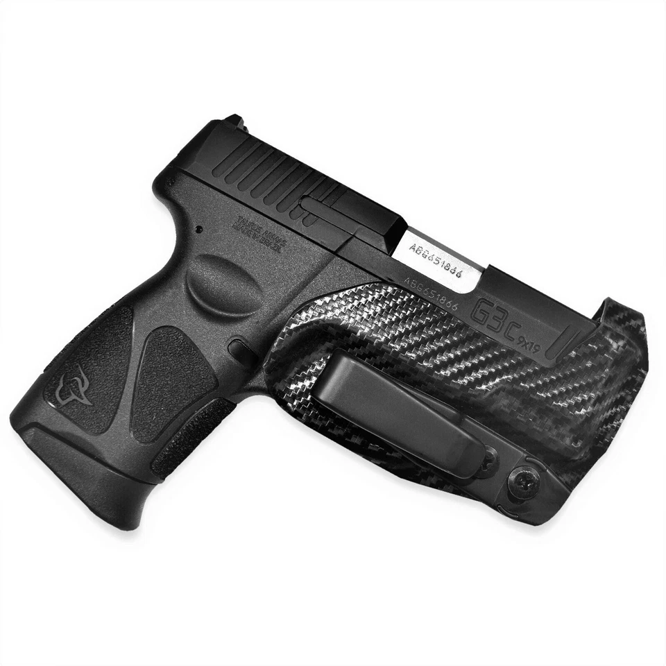 Coldre tanga perfil extra baixo IWB compatível com Taurus G3C - Imagem 3 de 4