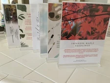 Acryllic Table Top Display Stands 6 