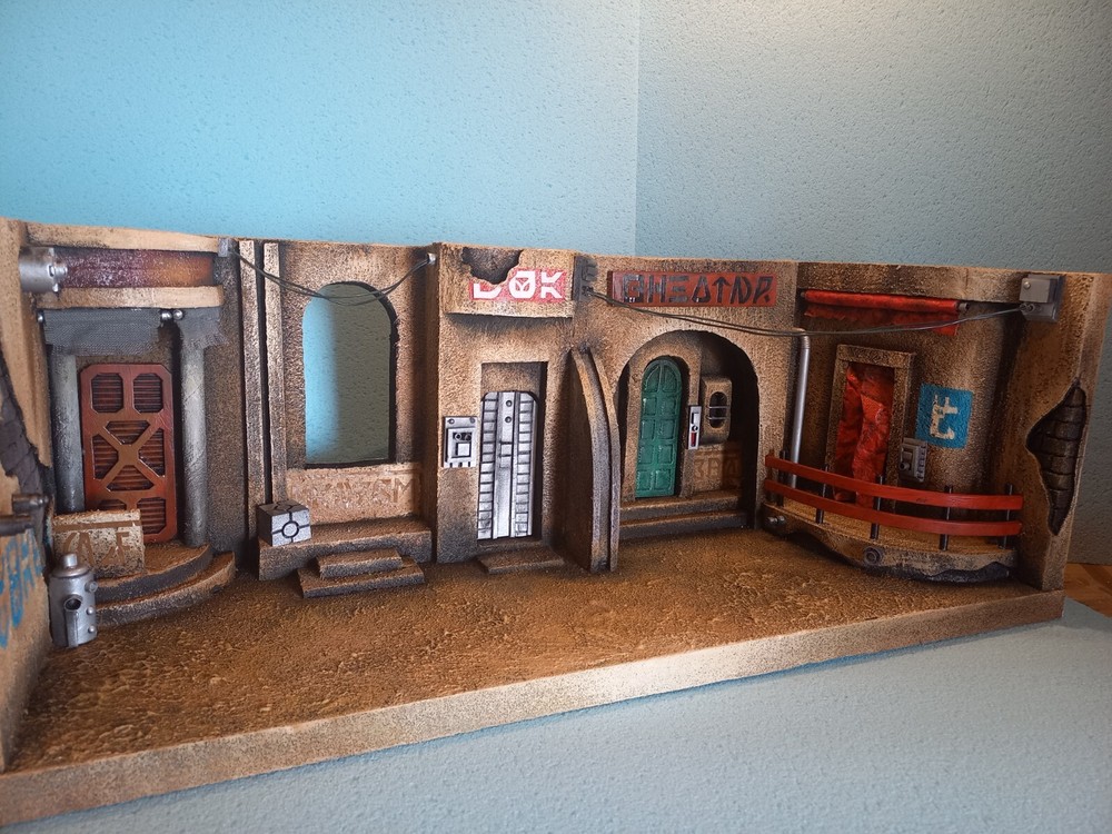 custom Star Wars diorama 1 /18