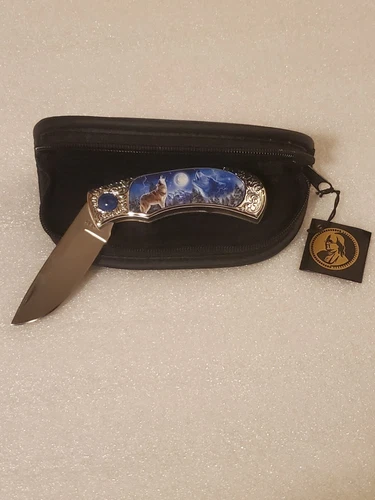 Franklin Mint Call Of The North Collectable Knife.    ...#012