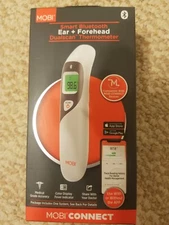 MOBI Smart Bluetooth Ear and Forehead Thermometer Dual Scan Device