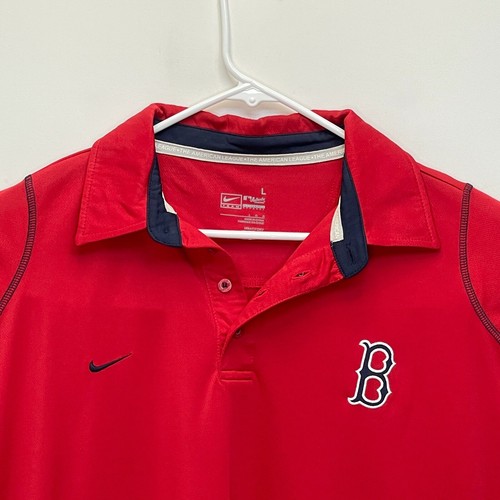 Boston Red Sox Men's Nike Golf Polo Red 