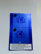 2 x thistle face paint stencils reusable many times Scotland Scottish fundraise