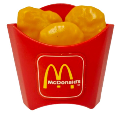 Play Food OOAK Fisher Price McDonald's Chicken Nuggets
