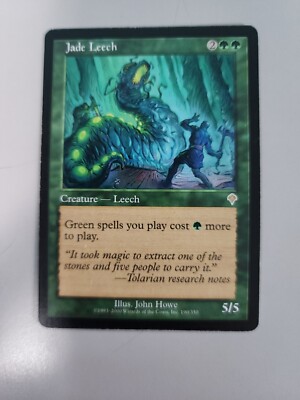 MTG Jade Leech Invasion 190/350 Regular Rare
