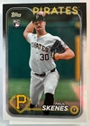 2024 Paul Skenes Rookie Card Topps Update Series #US100 Pittsburgh Pirates
