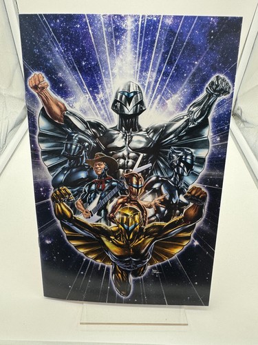 SILVERHAWKS #1 SUAYAN MEGACON VIRGIN VARIANT LTD 200 - 第 1/7 張圖片