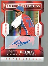 2014 Elite Extra Edition Prospect Signature Inspiration #51 Raisel Iglesias 12/1