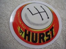 Hurst Shifter  Ball  Vinly Sticker 3 Inch Free Shipping